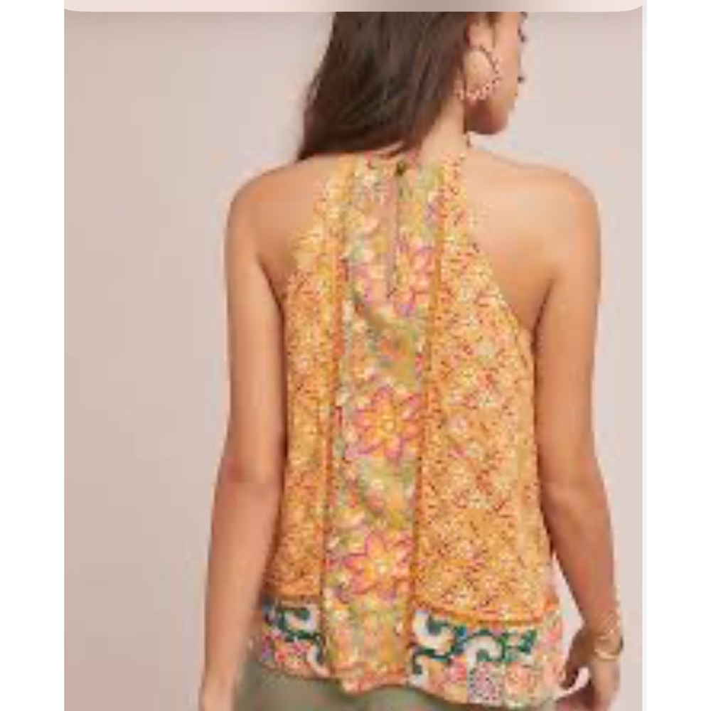 Womens Akemi + Kim Melina Ricamato Halter Top Boho Embroidered size 16 - Picture 3 of 9